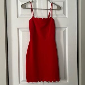 B. Darlin red size 0 dress.